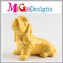 Wholesale Craft Gift Ceramic Exquisite Dog Piggy Bank